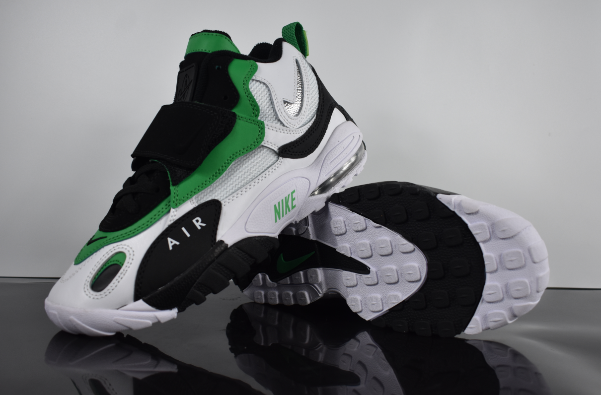 2019 Women Nike Air Max Speed Turf White Black Green Shoes